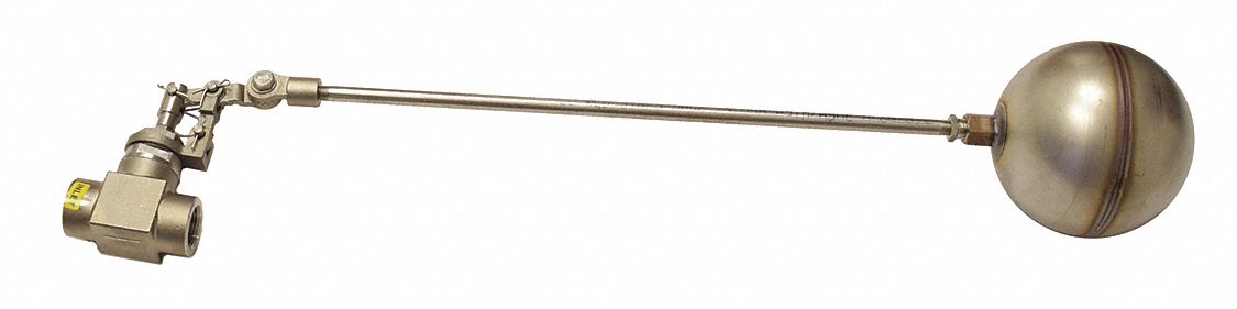 FLOAT VALVE, ½ IN SIZE, FNPT THREAD, 16 IN ROD LENGTH