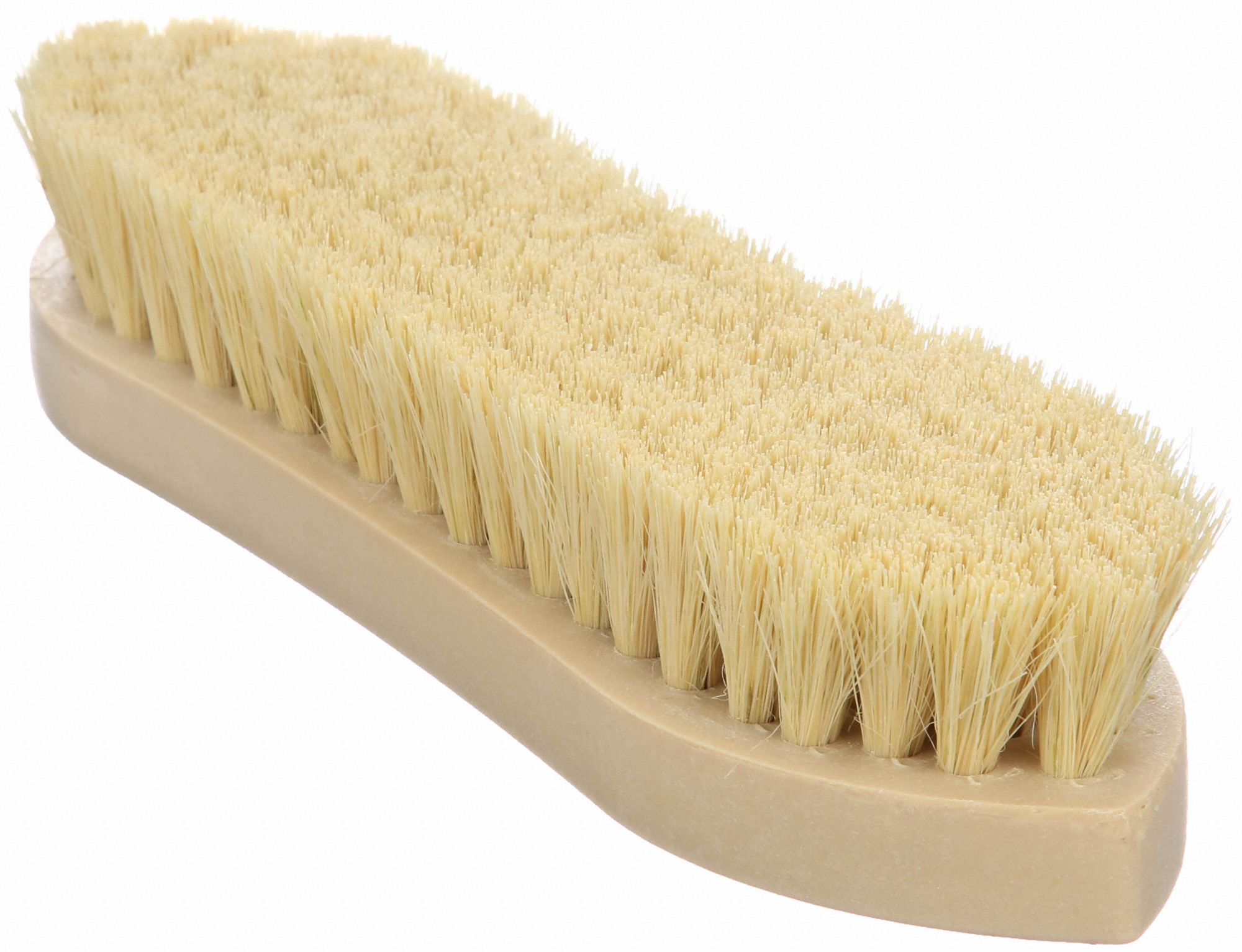 ABILITY ONE 10 3/4 inL Polypropylene Block Scrub Brush, Natural ...