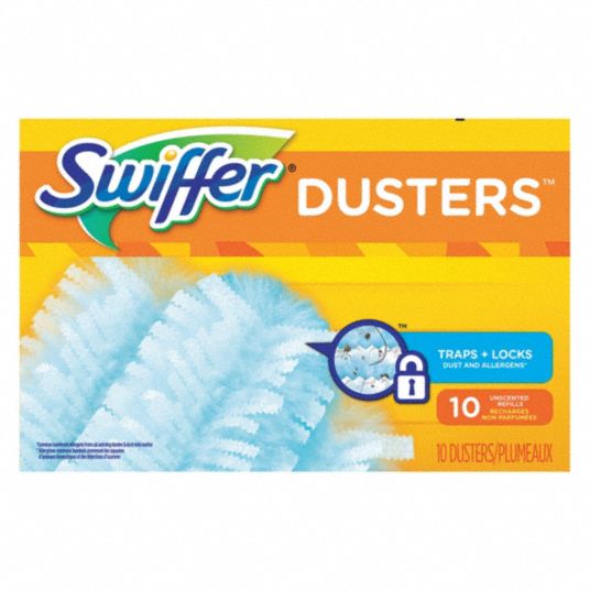 SWIFFER, 7 1/2 in Lg, 4 7/8 in Wd, Duster Refill - 52XA31