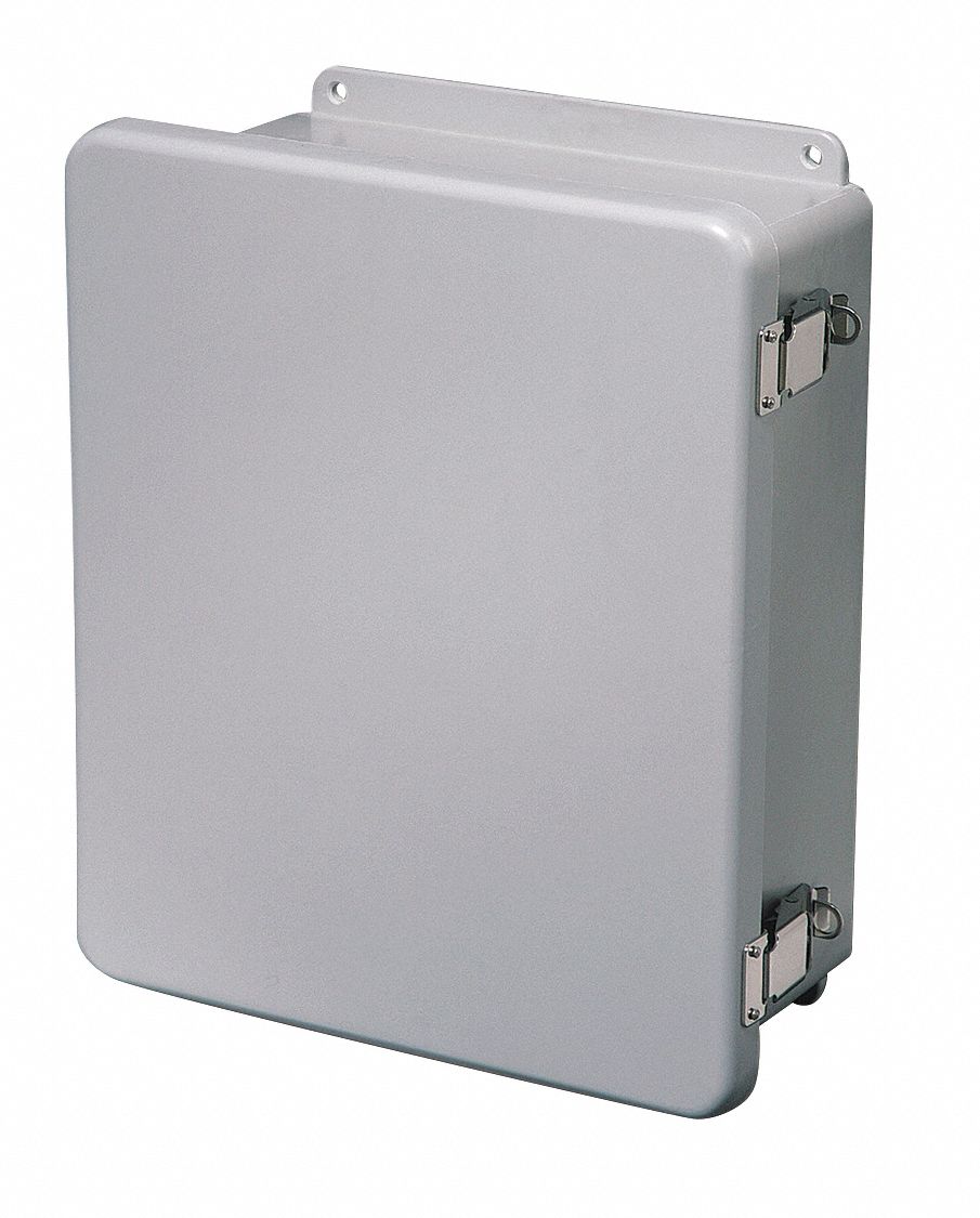 HUBBELL-WIEGMANN Enclosure: Padlockable Latch, 10 in Nominal Enclosure Ht,  8 in Nominal Enclosure Wd