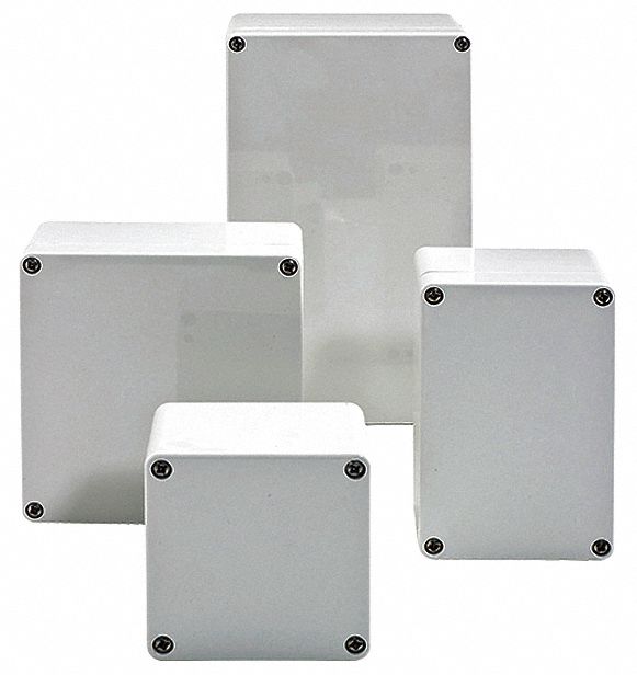 HUBBELL-WIEGMANN Enclosure: Screws, 4 in Nominal Enclosure Ht, 3 in Nominal  Enclosure Wd, 4X