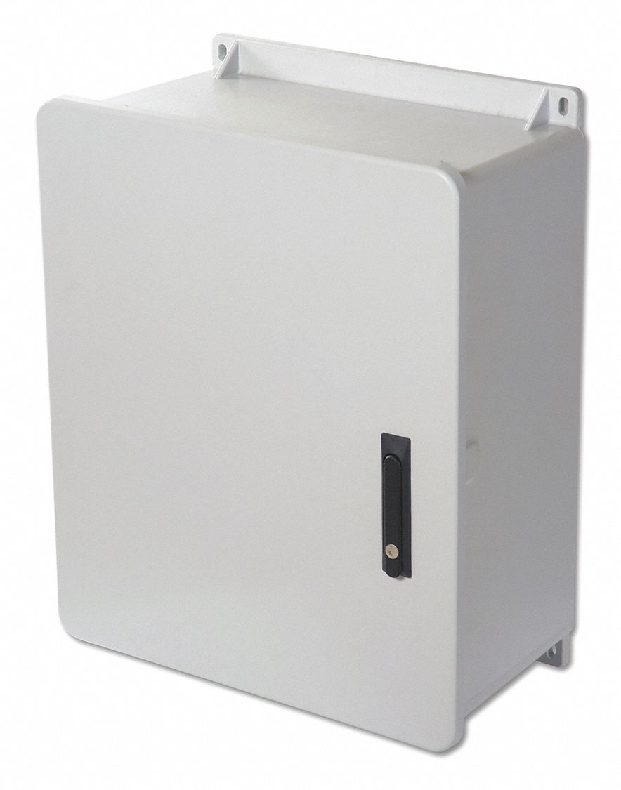 HUBBELL-WIEGMANN, Keyed Latch, 24 in Nominal Enclosure Ht, Enclosure ...