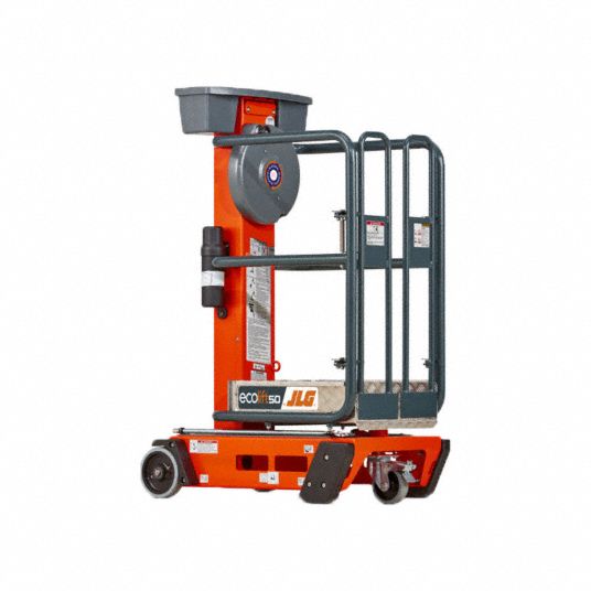 Rent 36-48 ft. One-Person Pusharound Lift, Electric, Narrow Width