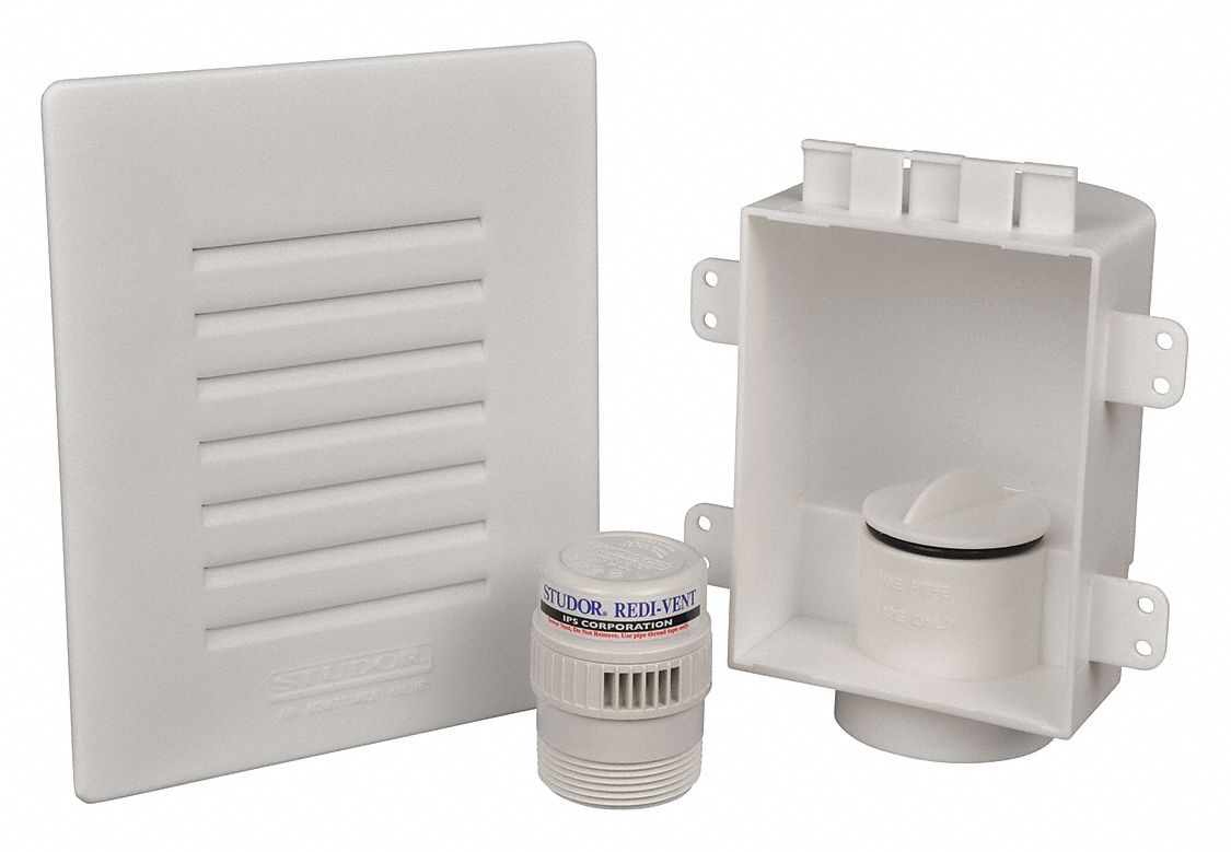 STUDOR Mini Recess Box, For Use With Plumbing Pipes 52XF1920381 Grainger