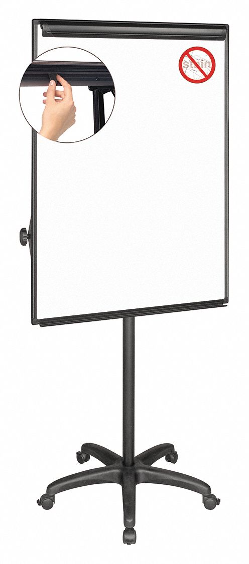 DRY ERASE BOARD EASEL,74-1/2