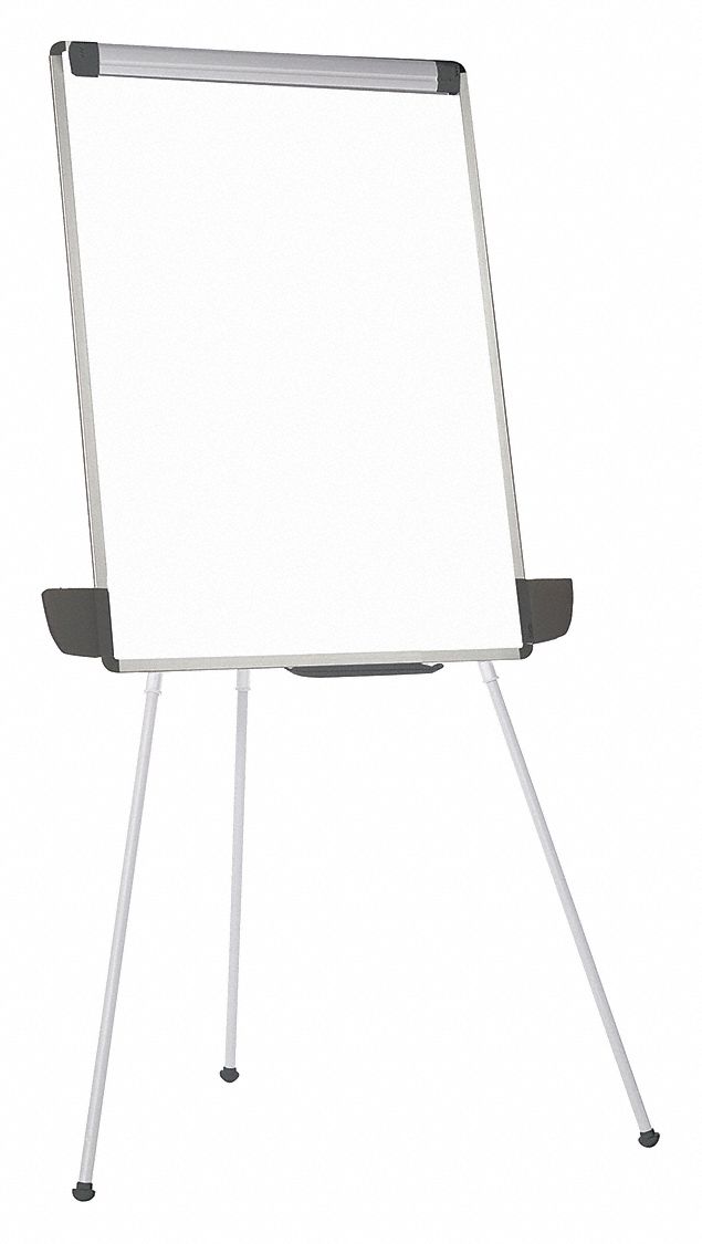 Portable/Carry, 67 in Dry Erase Ht, Dry Erase Board 52XG97