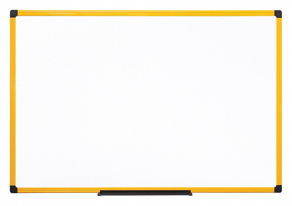 Wall Mounted, 35 13/32 in Dry Erase Ht, Dry Erase Board 52XH34MA0515177 Grainger