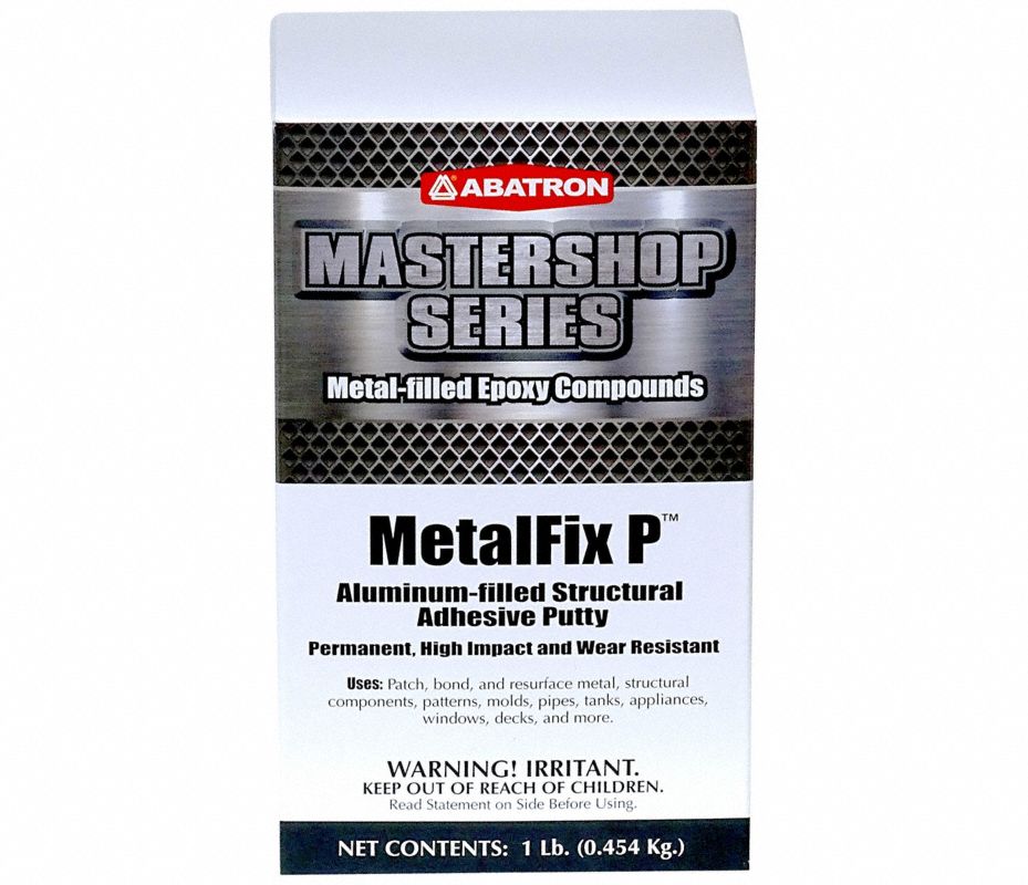 METALFIX P Masilla Epóxica,1 lb.,Envase - 52XZ96 | MBND#K - Grainger México