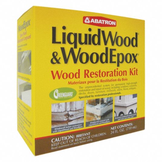 WOOD RESTORATION KIT Wood Repair Kit Epoxy Wood Hardener and Filler