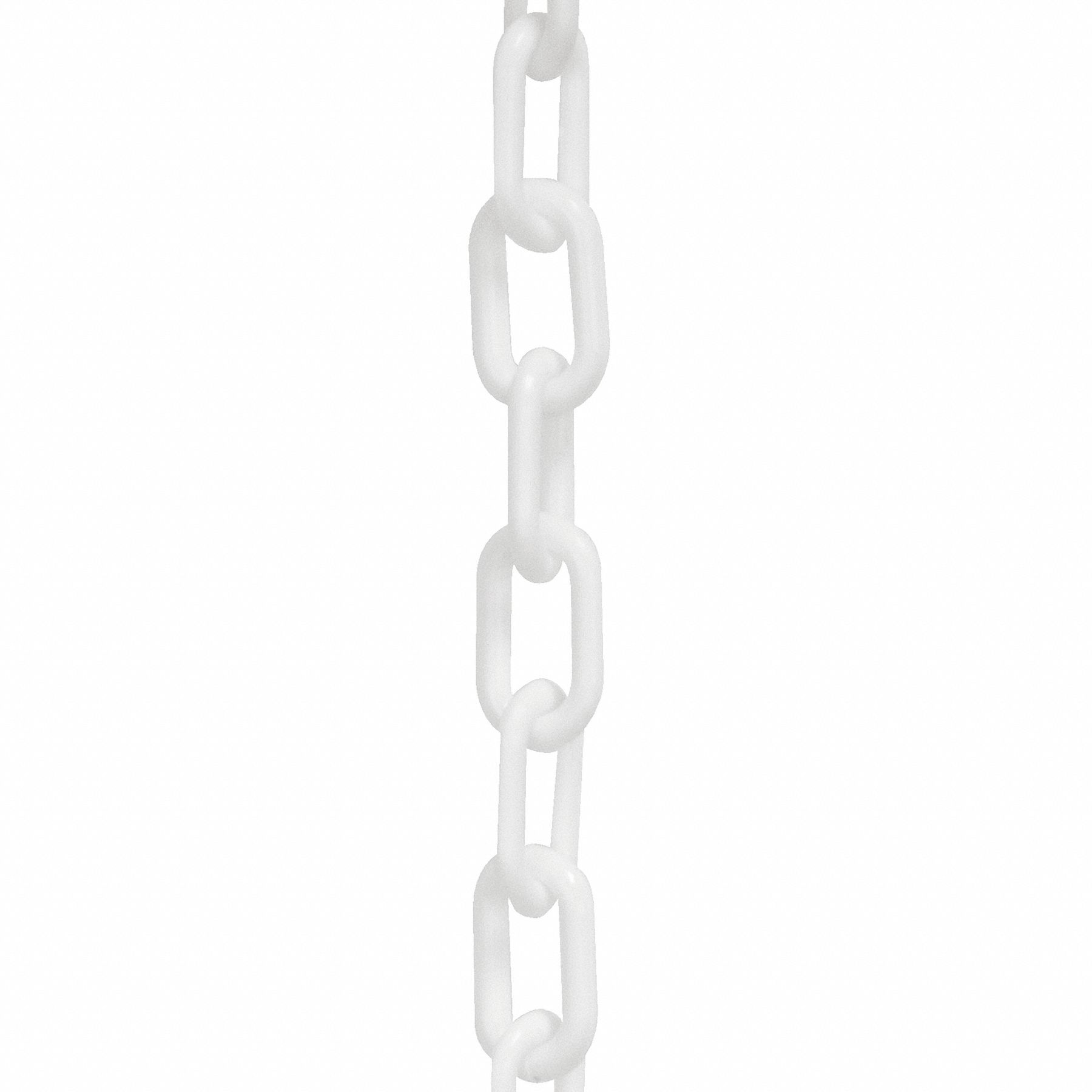 CHAINE PLASTIQUE,EXT/INT,2 PO,BLANC