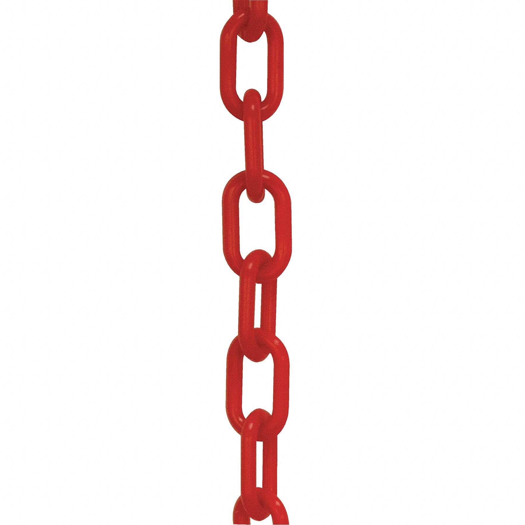 CHAINE PLASTIQUE,EXT/INT,2 PO,ROUGE