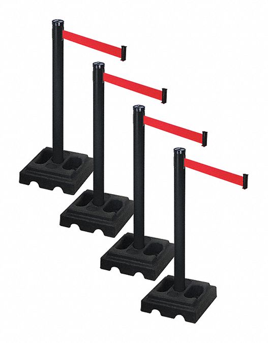 Barrier Systems, Post Black, 10 ft. Belt