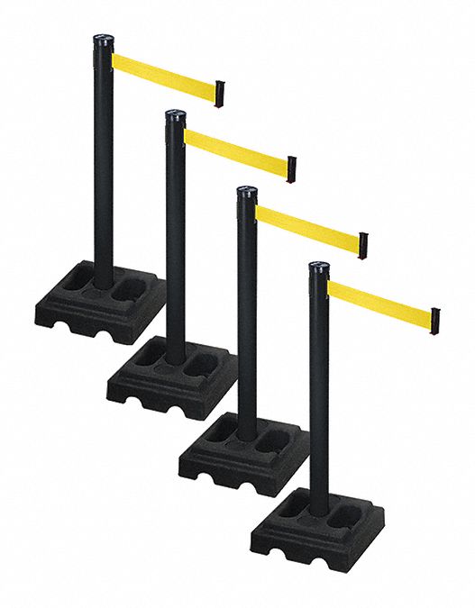 Barrier Systems, Post Black, 10 ft. Belt