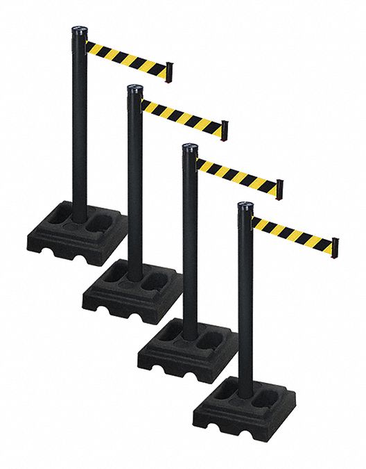 Barrier Systems, Post Black, 10 ft. Belt