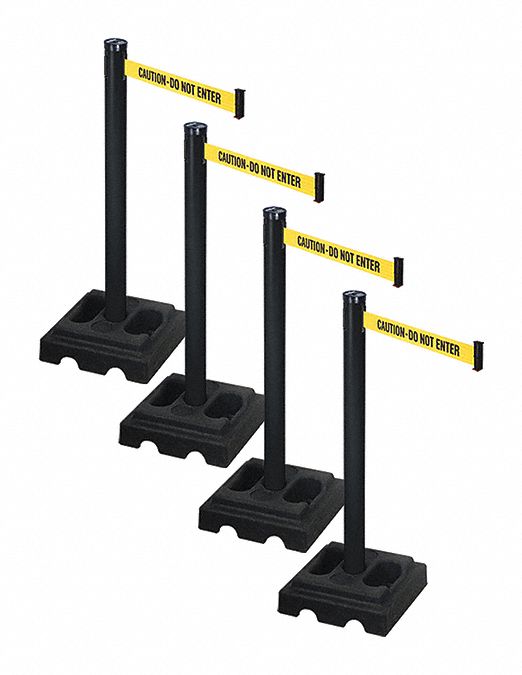 Barrier Systems, Post Black, 10 ft. Belt