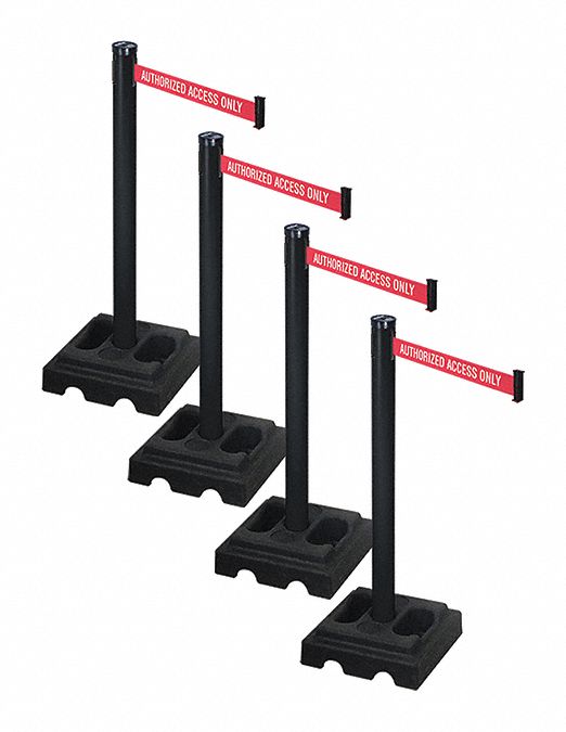 Barrier Systems, Post Black, 10 ft. Belt