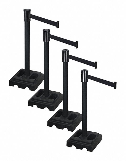 Barrier Systems, Post Black, 15 ft. Belt