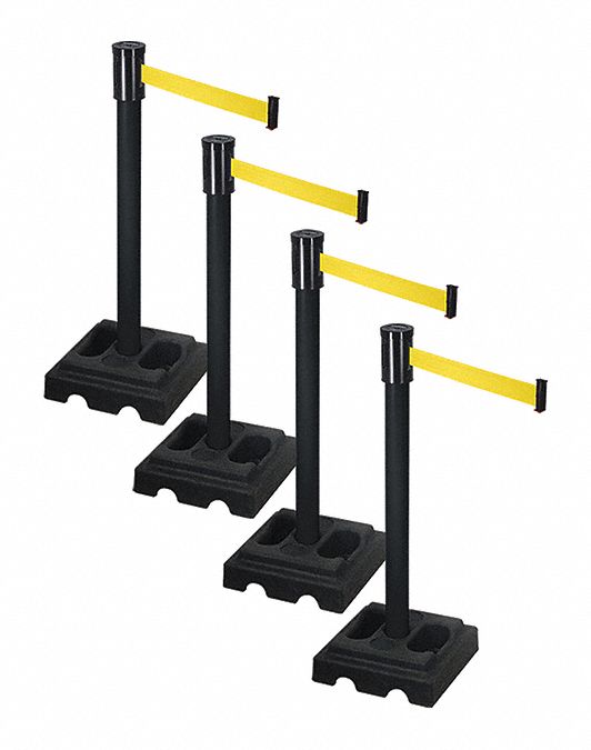 Barrier Systems, Post Black, 15 ft. Belt