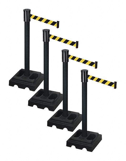 Barrier Systems, Post Black, 15 ft. Belt