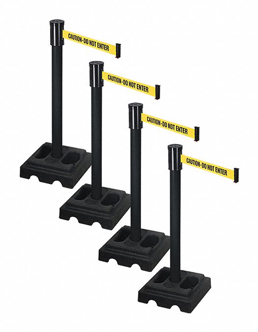 Barrier Systems, Post Black, 15 ft. Belt