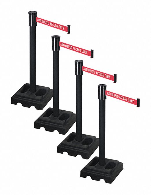 Barrier Systems, Post Black, 15 ft. Belt