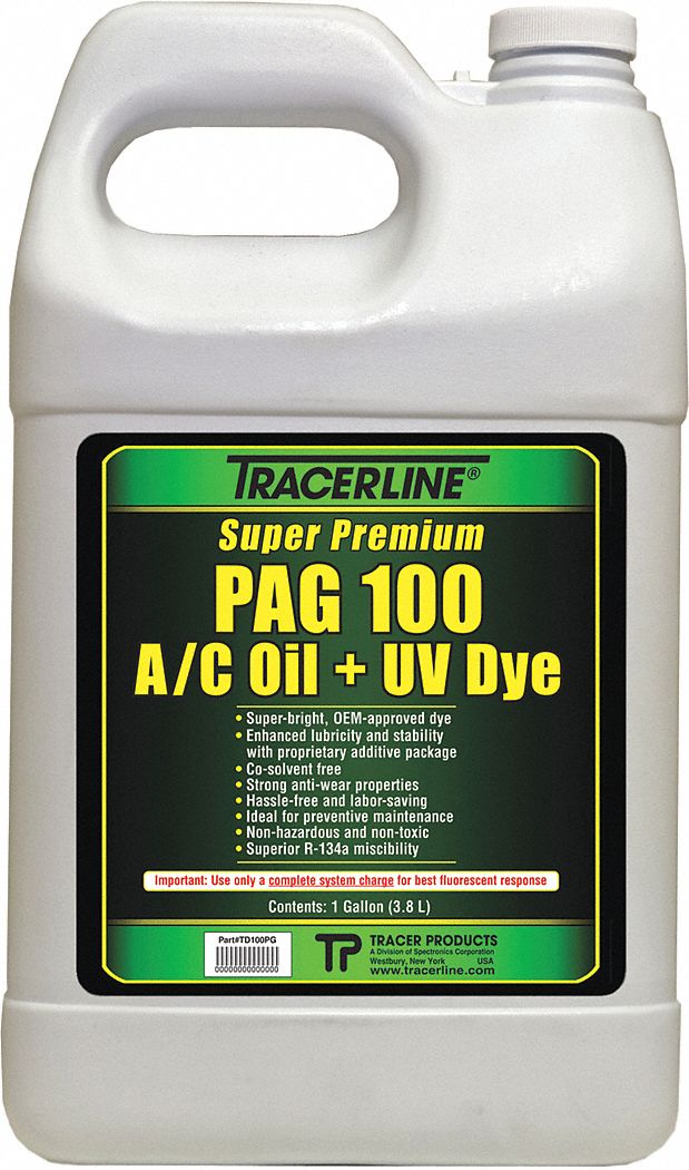 TRACERLINE TD100PG A/C Leak Detection Dye,128 oz. | eBay