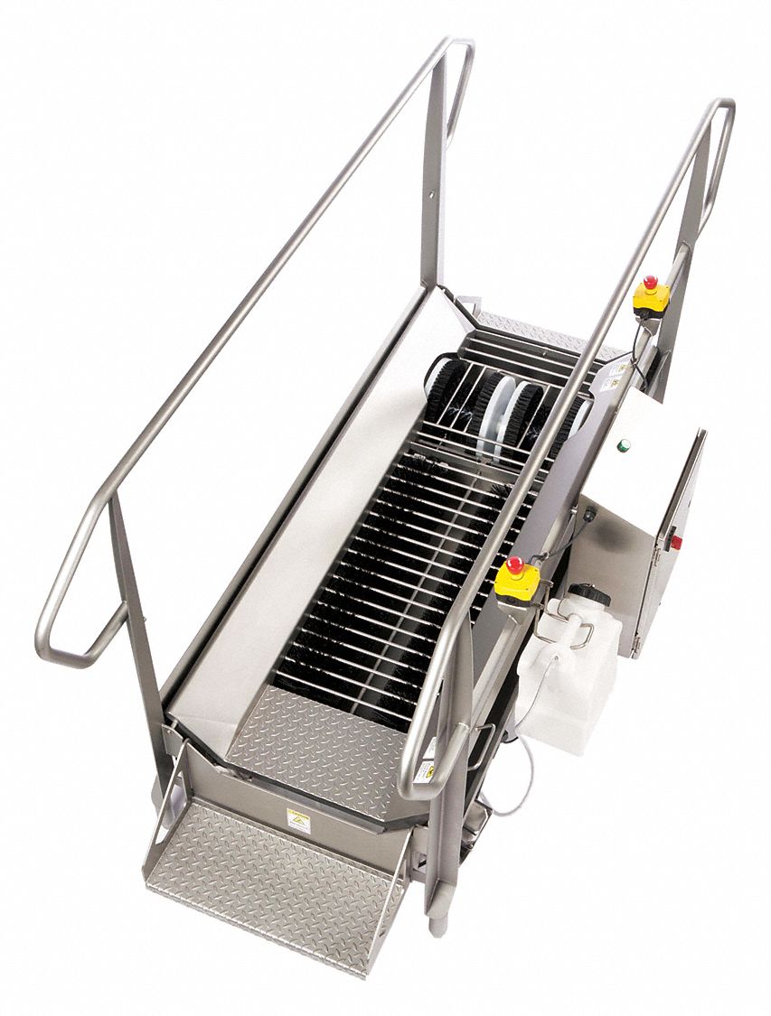 Wet Footwear Scrubber Stainless Steel