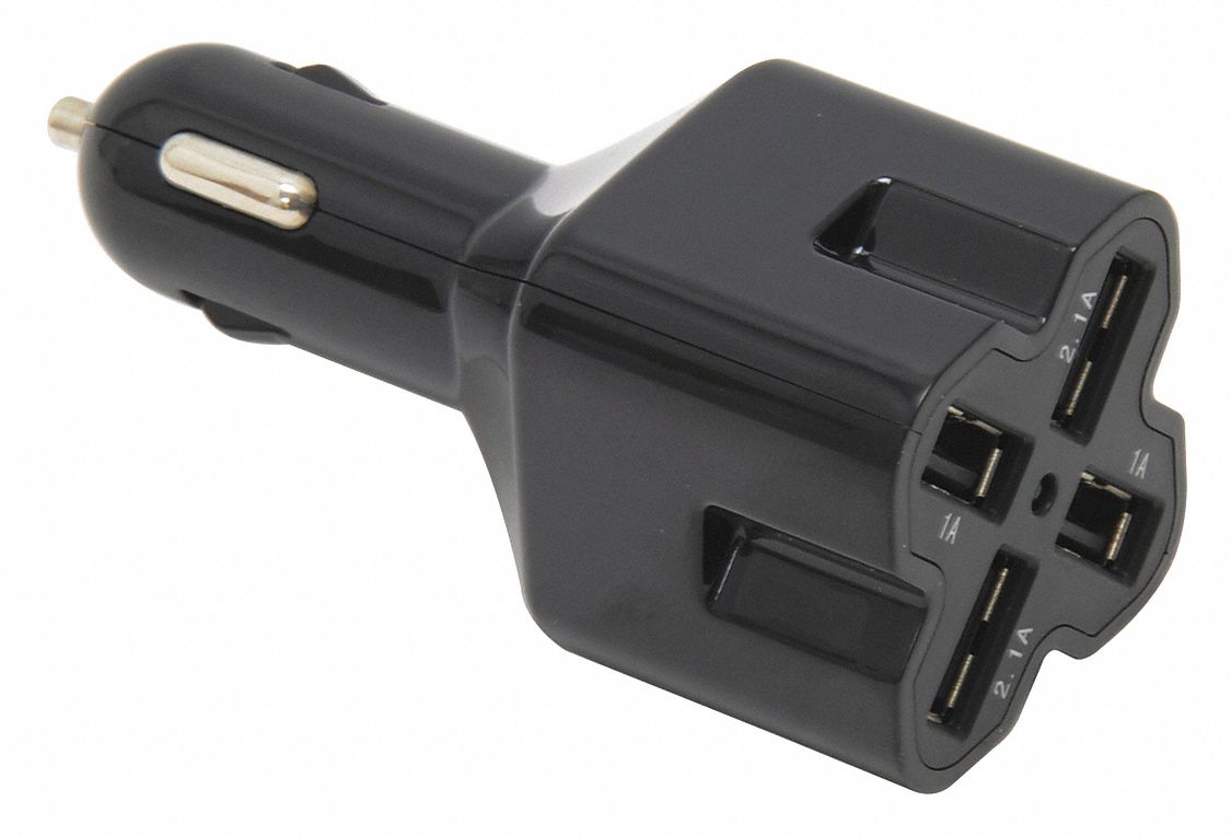Power Adapter,Portable,Capacity 12V Grainger