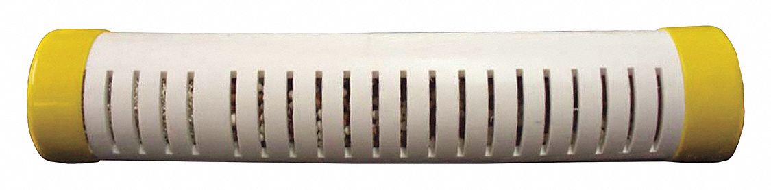 Tank Shower Stick, White/Yellow, 24" L