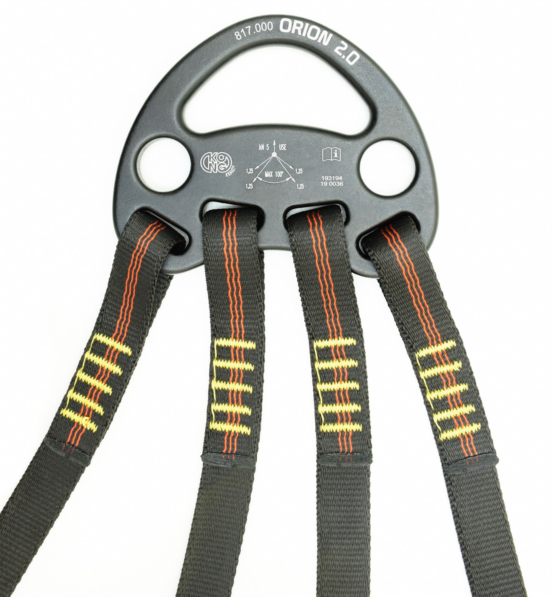 KONG USA Lifting Bridle, Black, 44 3/4 in Length, 5 in Width, Nylon