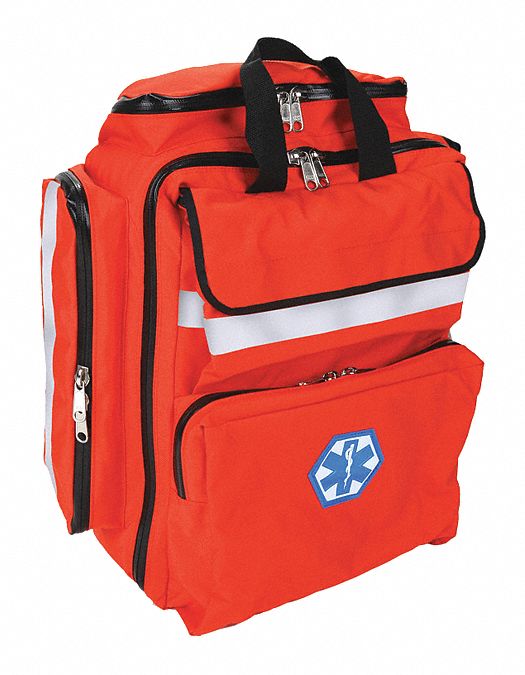 Trauma Backpack, Orange, 7" L