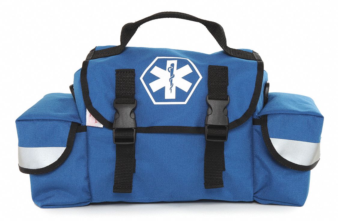 Trauma Bag, Blue, 7" L