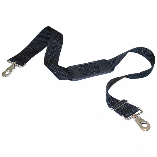 R&B FABRICATIONS, 48 in L x 1 1/2 in W x 1 in H, Nylon, Shoulder Strap ...