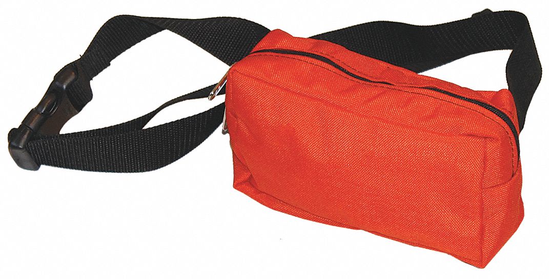 Fanny Pack, Orange, 4" L