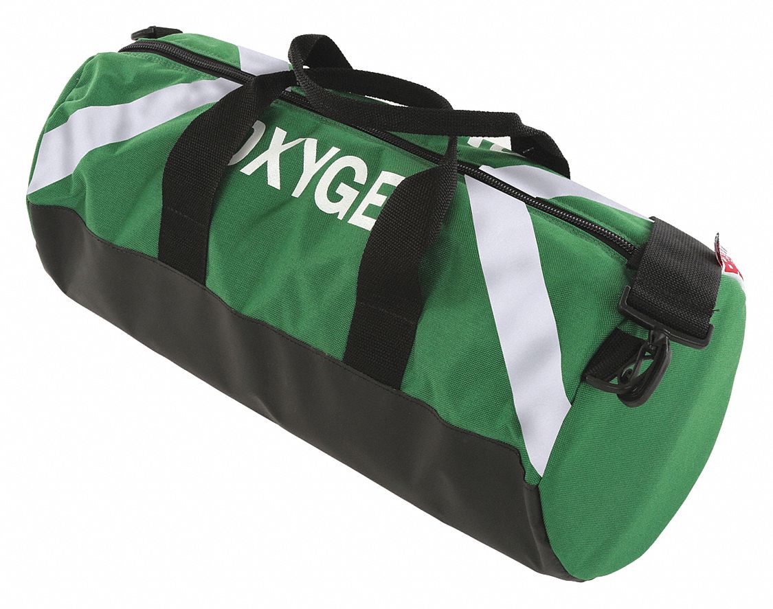 Oxygen Roll Bag, Green, 20-1/2" L