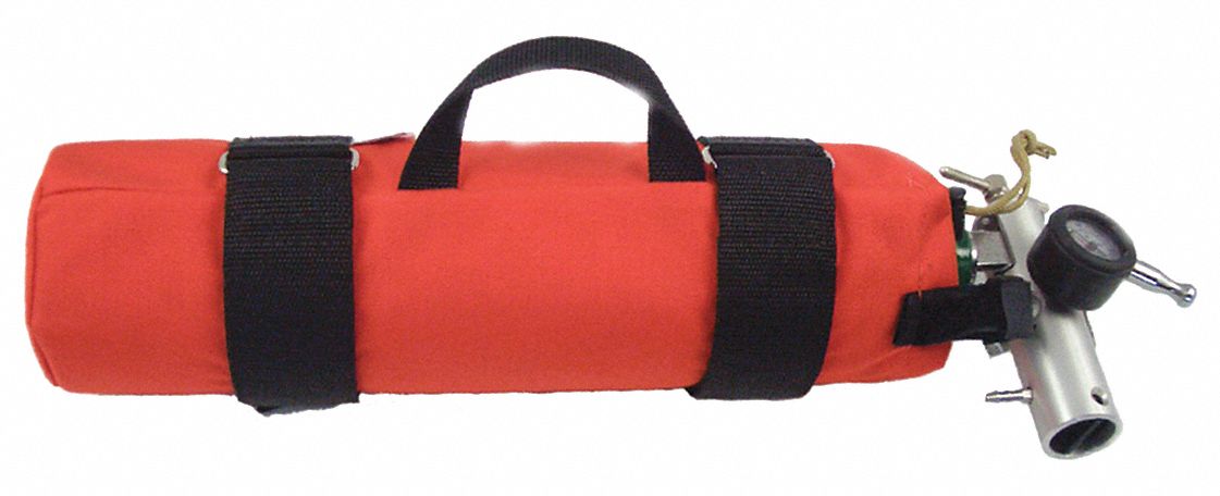 Oxygen Cylinder Sleeve, Orange, 16-1/2" L