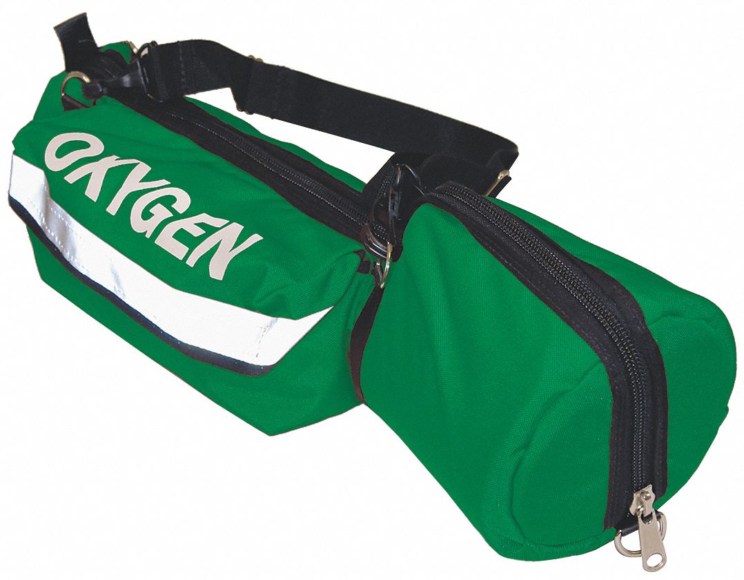 Oxygen Cylinder Sleeve, Green, 16-1/2" L