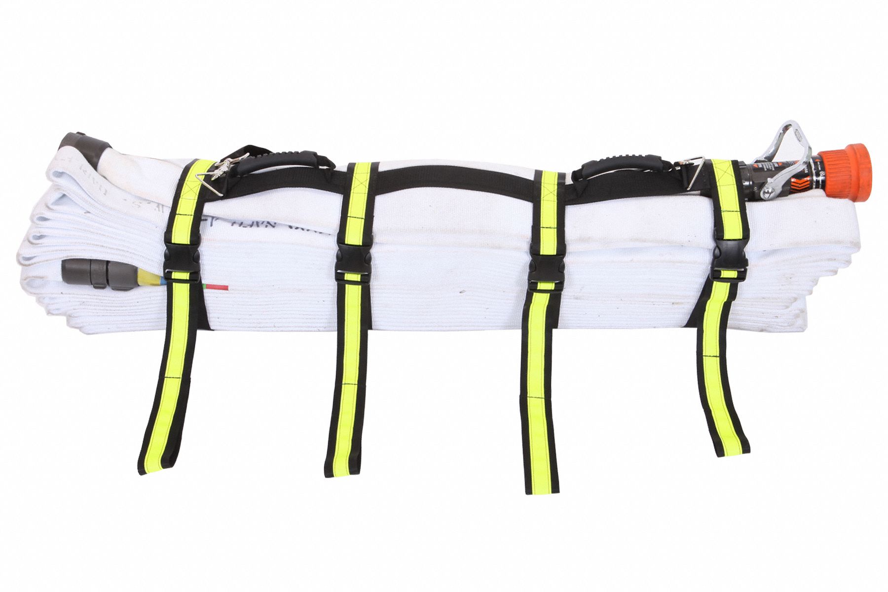 R&B FABRICATIONS Shoulder Strap and Organizer, Nylon, Black/Green, For