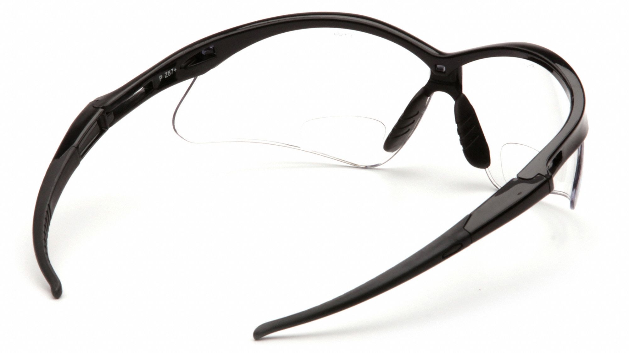 CONDOR Bifocal Reading Glasses AntiScratch, Wraparound Frame, Half