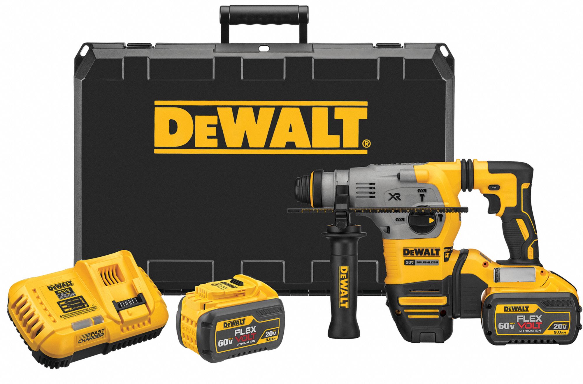 DEWALT Pistol Grip 20 V Cordless Rotary Hammer 52YP69