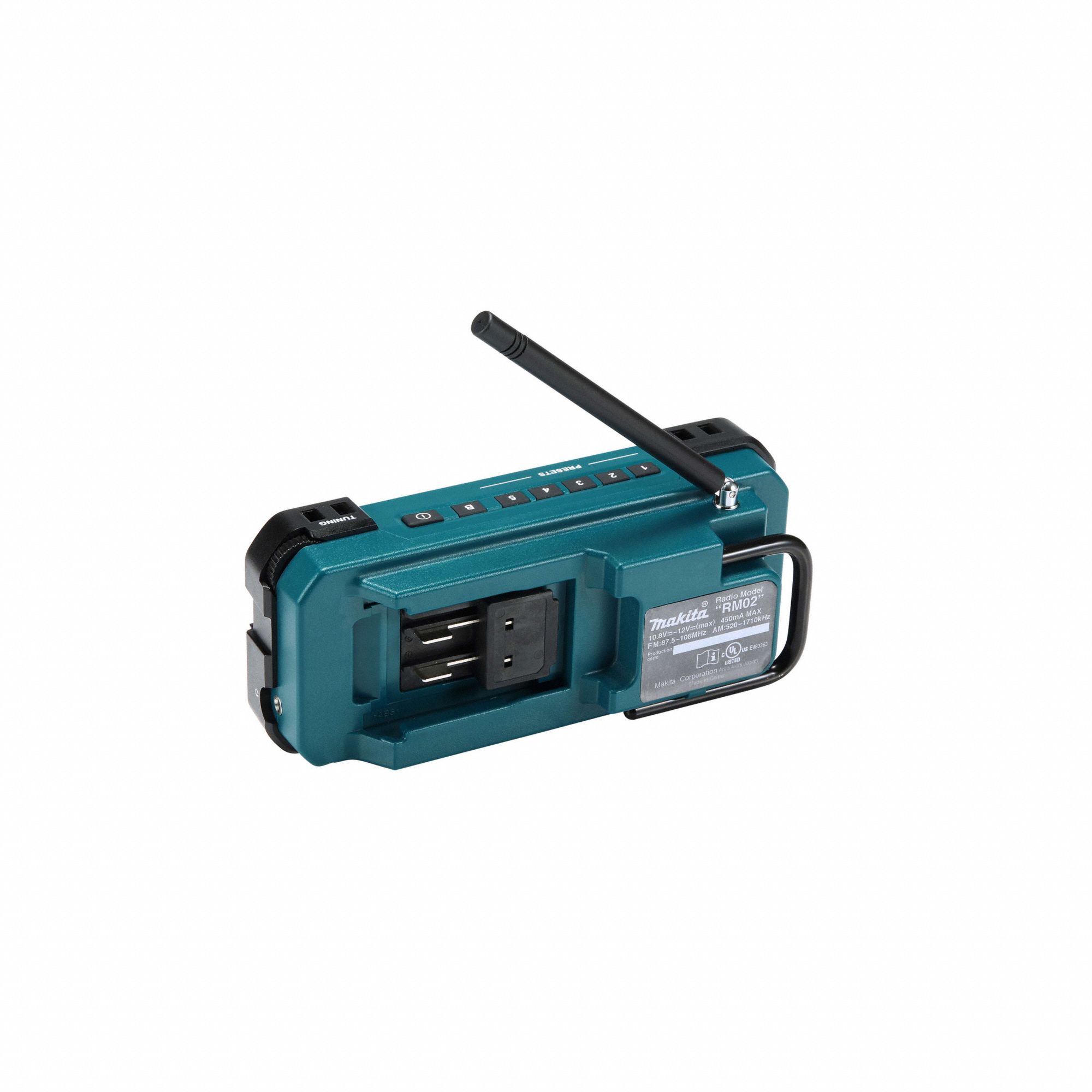 Makita MR052 10.8V CXT Job Site AM/FM Radio Bare Unit