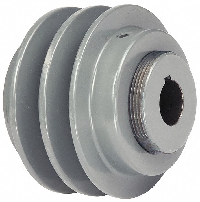 TB WOOD'S 1 1/8 in Fixed Bore Variable Pitch VBelt Pulley, For VBelt
