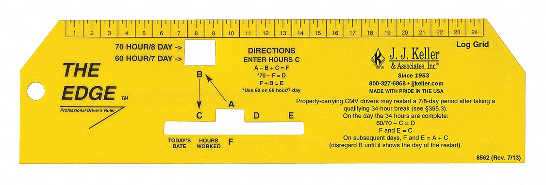 Log Book Ruler 2 X 7 14 L