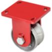 Extra-Heavy-Duty V-Groove Track-Wheel Plate Casters