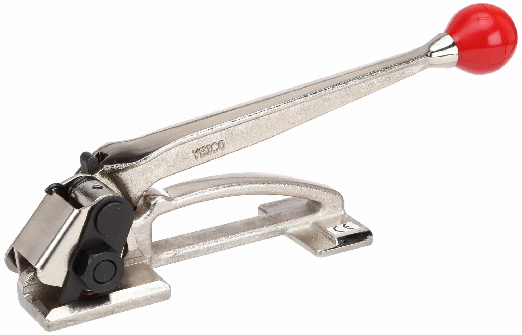 GRAINGER APPROVED Manual Heavy Duty Strapping Tensioner, Tool Style Feedwheel, Fits Strap Width