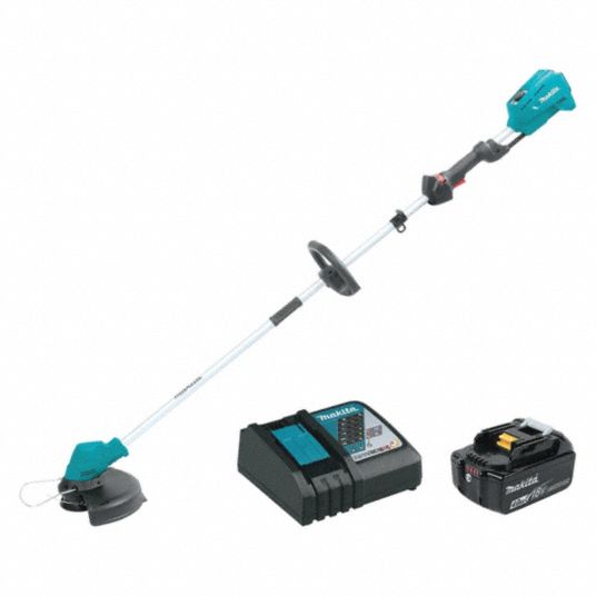 MAKITA Cordless String Trimmer, Battery Fuel Type, 113/4" Cutting