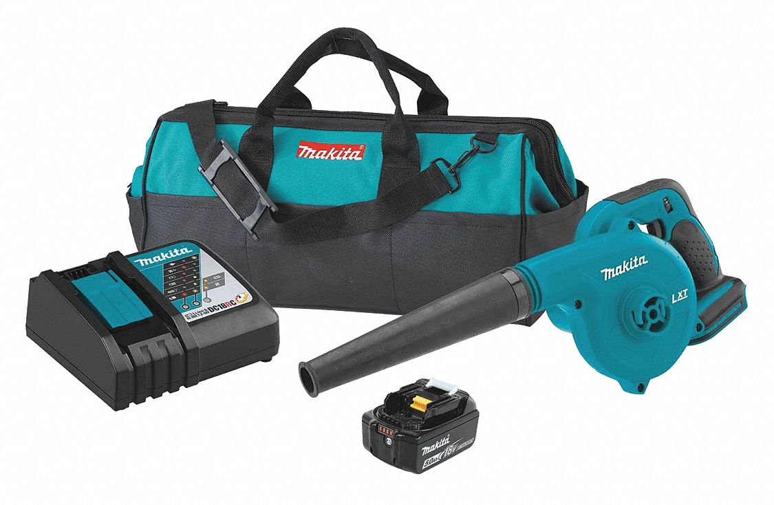 Makita Sopladora Inalámbrica Batería 18 179 Mph 91 Pcm Li Ion Aspiradoras Y Sopladoras De 