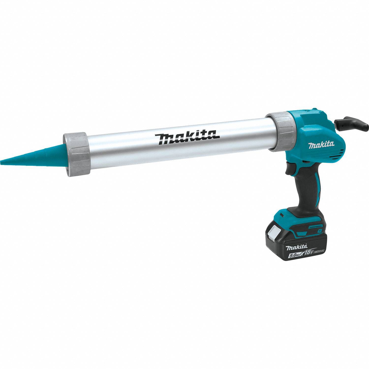 MAKITA Cordless Caulk Gun, 18.0 V V, Battery Included, 20 oz Capacity 52YW83XGC01T1B Grainger