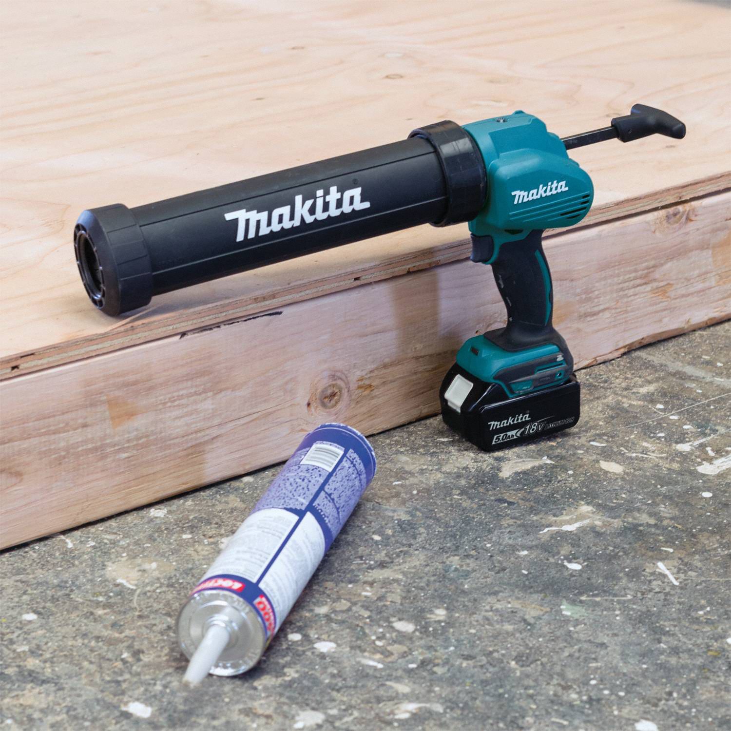 MAKITA Cordless Caulk Gun, 18.0 V V, Battery Included, 29 oz Capacity 52YW98XGC01T1C Grainger