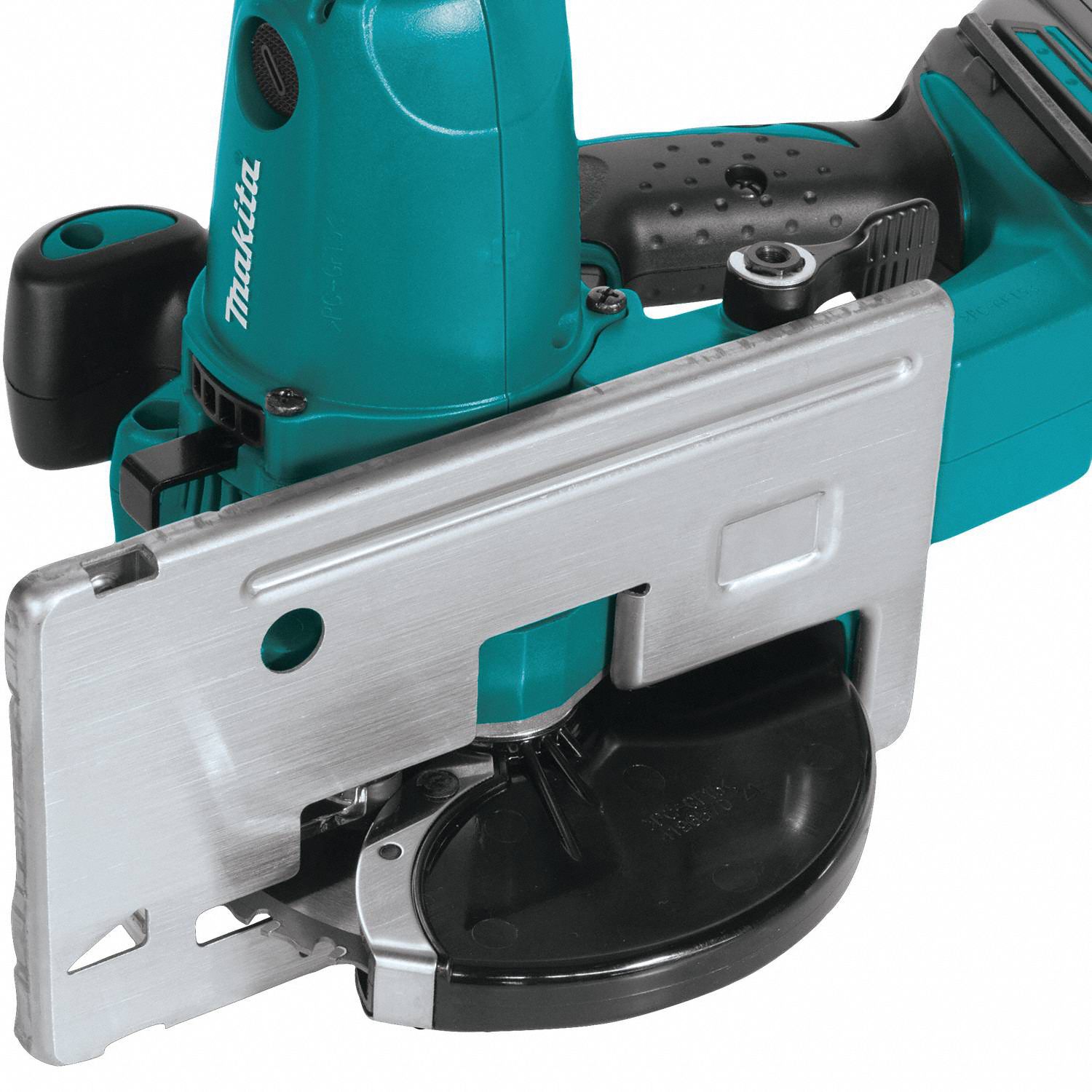 Makita Circular Saw 5 3 8 In Blade Dia Right 2 In Max Cutting Dp 0 Deg 0° 5 Ah Battery